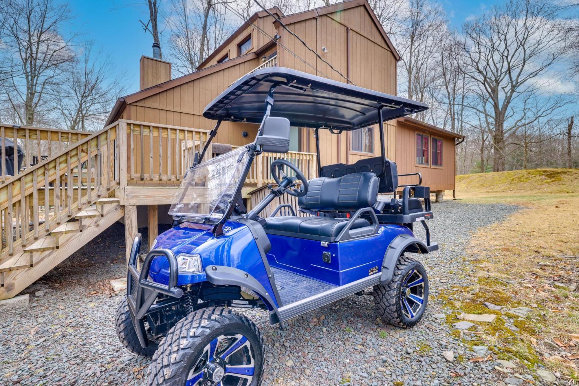 Bear Den Rustic Pocono Lake Home With Game Room! Eksteriør billede